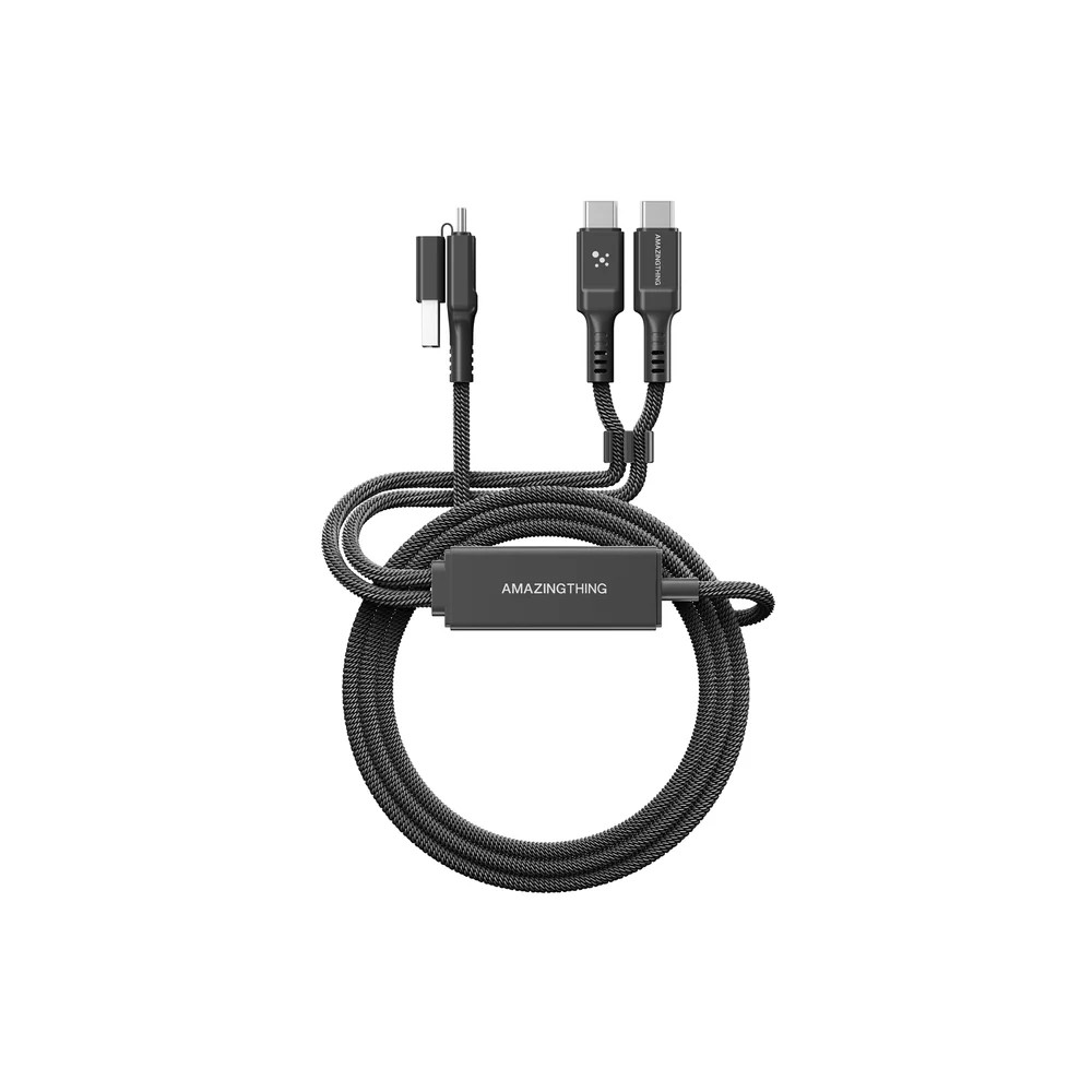 AMAZINGTHING THUNDER PRO I 7X 4IN1 USB-A + USB-C TO USB-C + USB-C 5A 140W 1.5M CABLE
