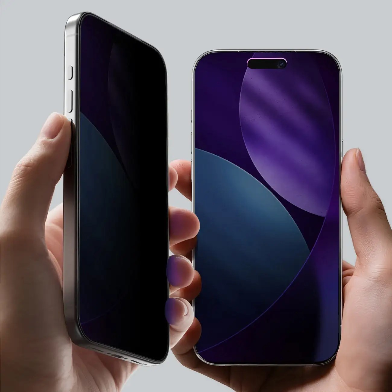 AMAZINGTHING IPHONE 17 6.3 3D FULLY COVERED FUSION DUST FILTER TITAN PRIVACY GLASS