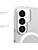 UAG Samsung Galaxy S26 Scout Clear w/Magnet Ice/White Case