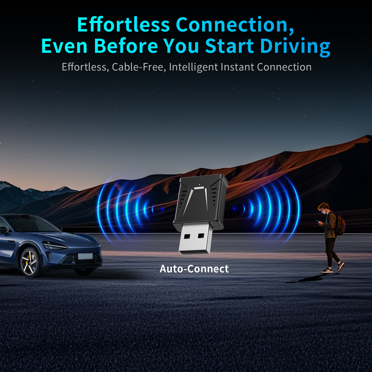CarPlay 2 in 1 Wired To Wireless