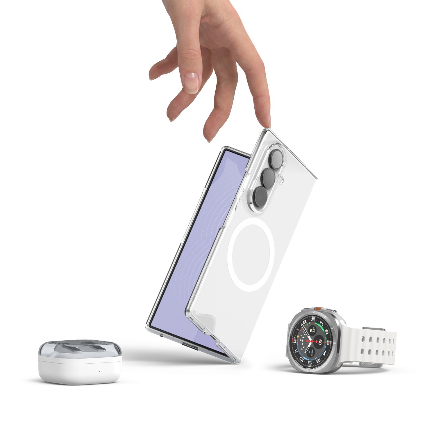 Elago Galaxy Z Fold 8 Ultra Magnetic PC  Case