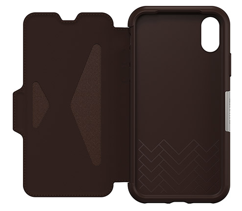 Otterbox Strada Folio iPhone XS "Espresso" Brown - "Limited Edition"