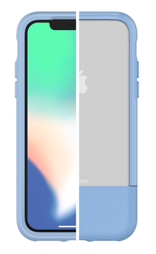 OtterBox Statement Slim Case iPhone X/Xs  Light Wash + Alpha Glass 