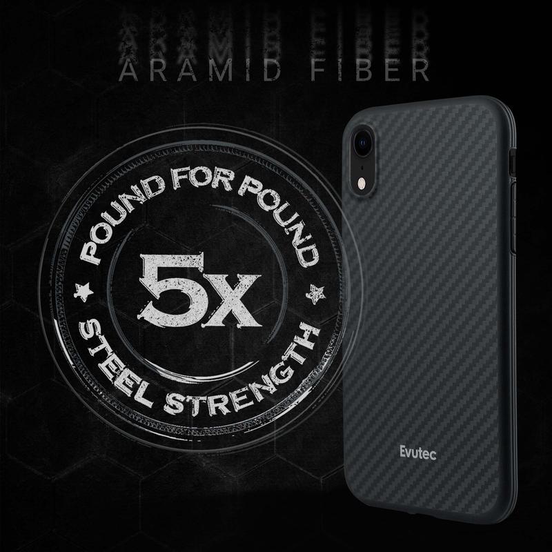 iPhone XR AER - Karbon with AFIX+ mount