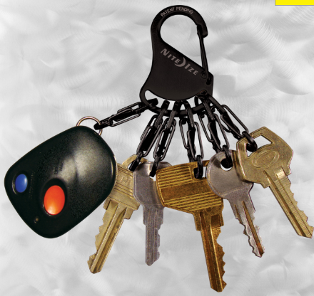 KeyRack Steel - S-Biner® - Black