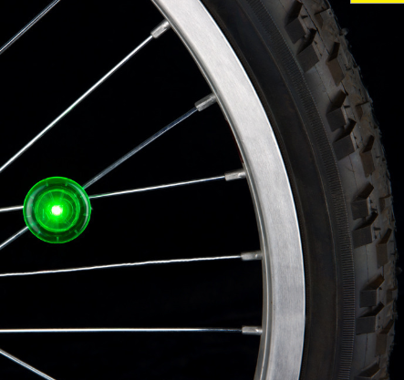 See'Em Mini LED Spoke Lights - 2 Pack - Green