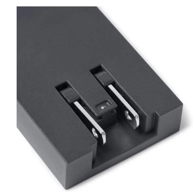 SMART CHARGER-DUAL USB FABRIC-INTL-SLATE