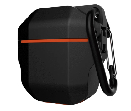 UAG Apple Airpods Hardcase Case- Black/Orange