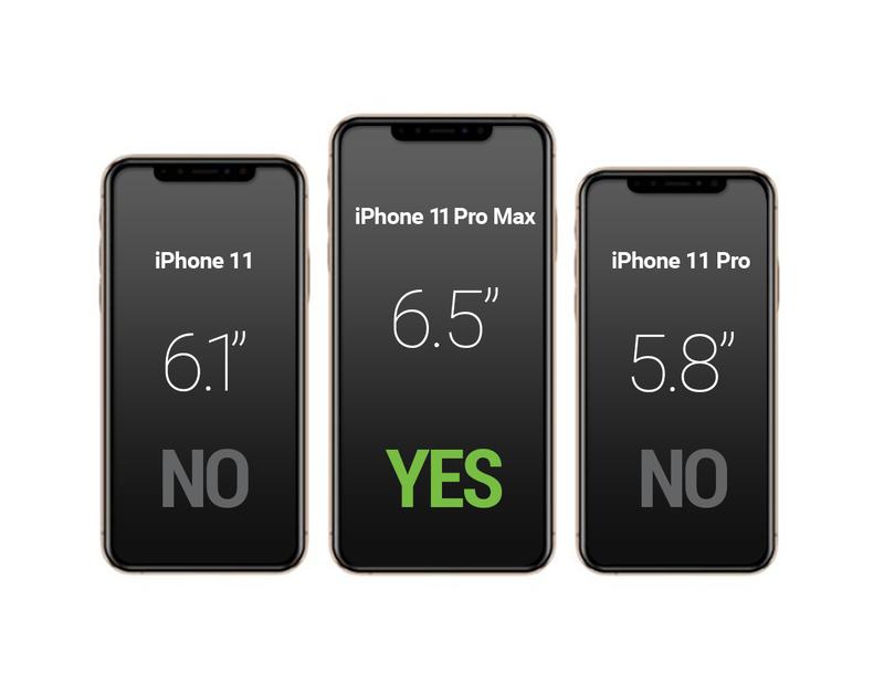 Evutec iPhone 11 Pro Max Ballistic Nylon Case with Afix+ Mount - Black
