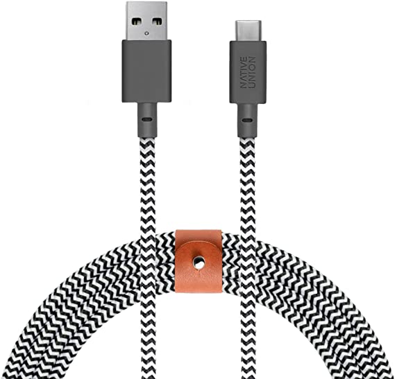 Native Union Belt Cable-KV-Type A-C (3M)-Zebra