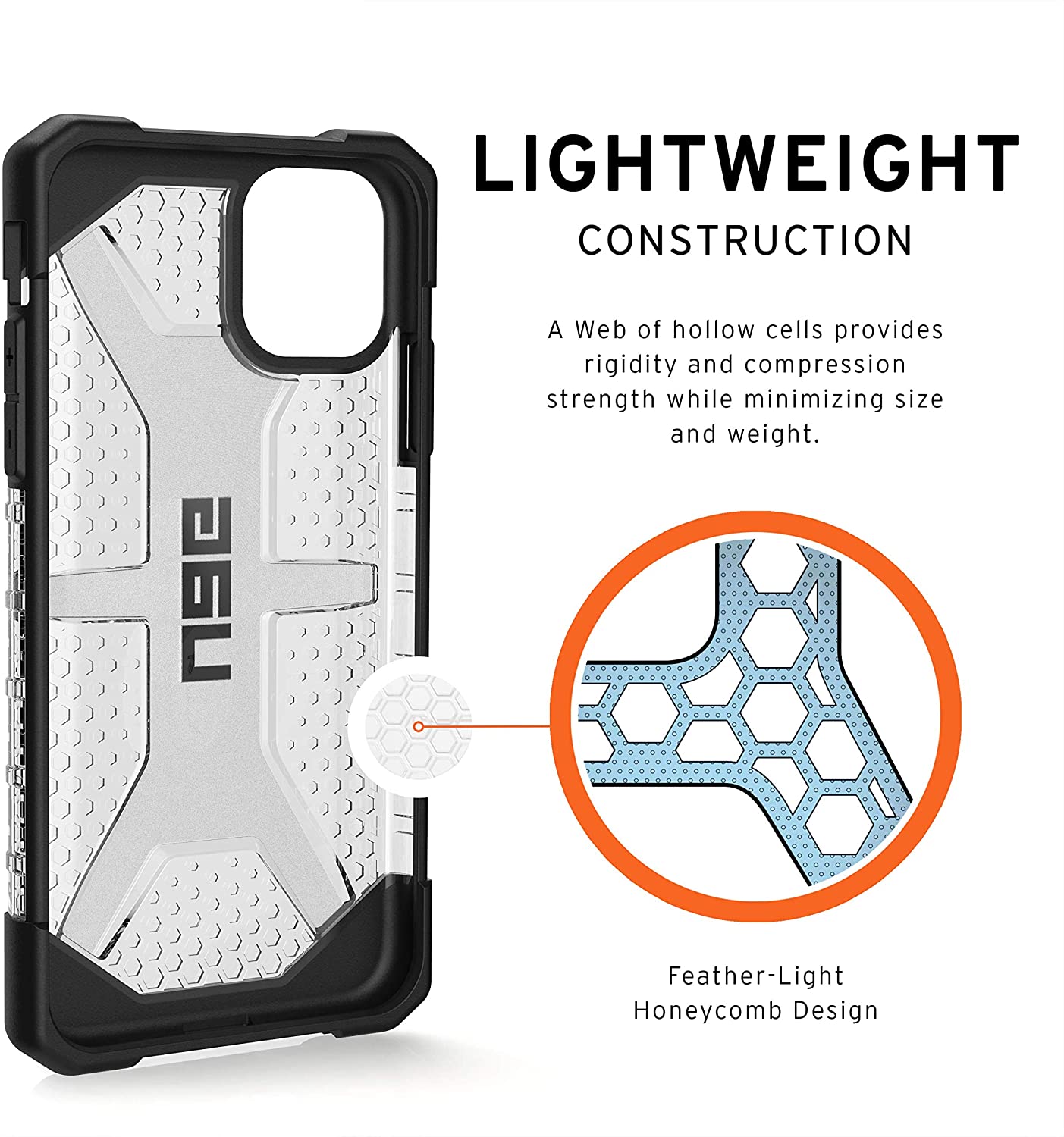 UAG iPhone 11/ iPhone XR Plasma- Ice