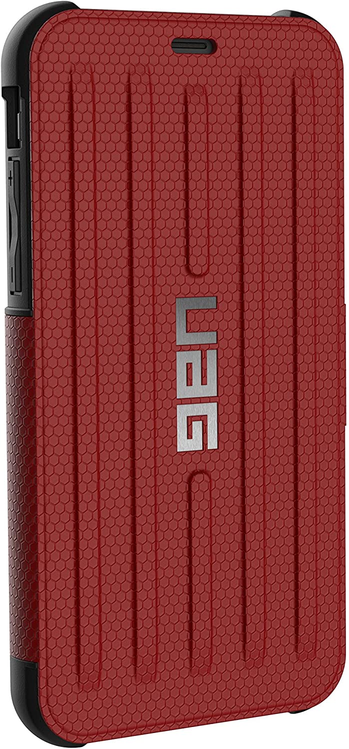 UAG iPhone XS Metropolis Case- Magma/Silver