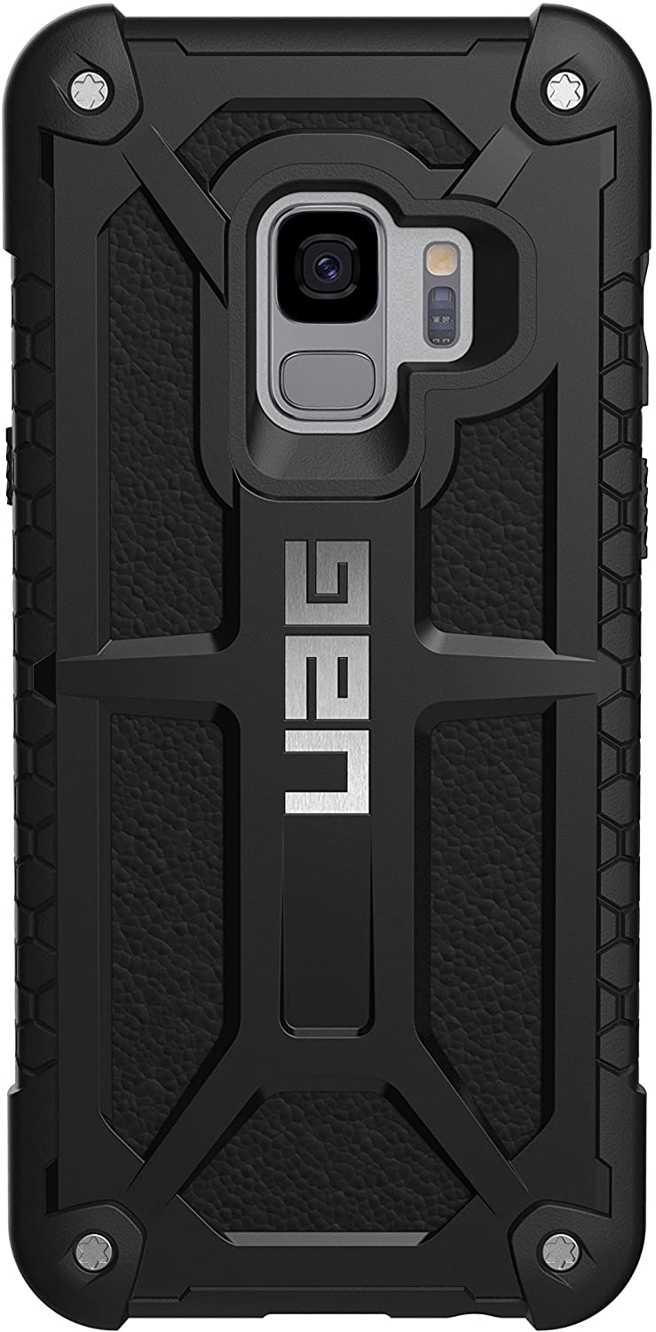 Galaxy S9 Monarch Case-Black/Silver