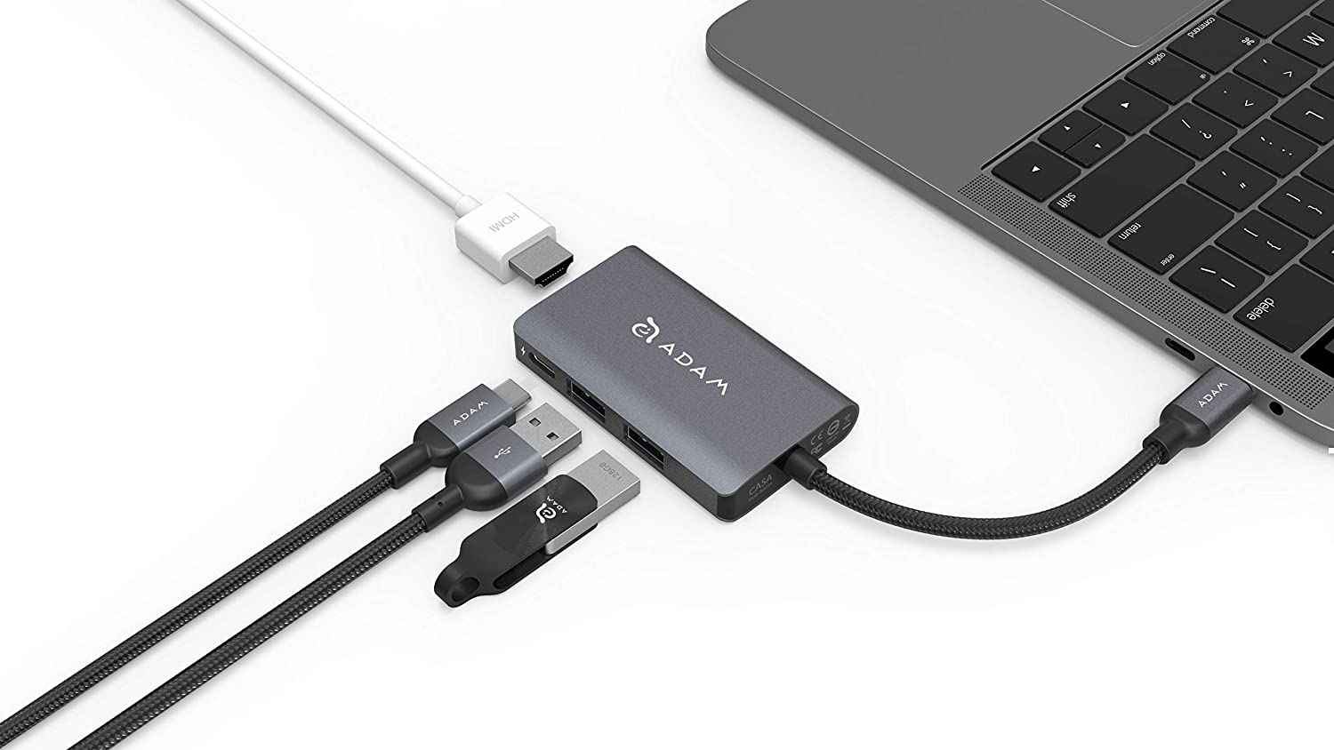 Литл хаб. Adam elements casa Hub a01. Адаптер Adam elements casa Hub (a01mgy) USB-C - 2 USB 3.1, USB-C, HDMI серый. Adam elements casa Hub a01, разъемов: 5. 4 Port XL 5066 payat.