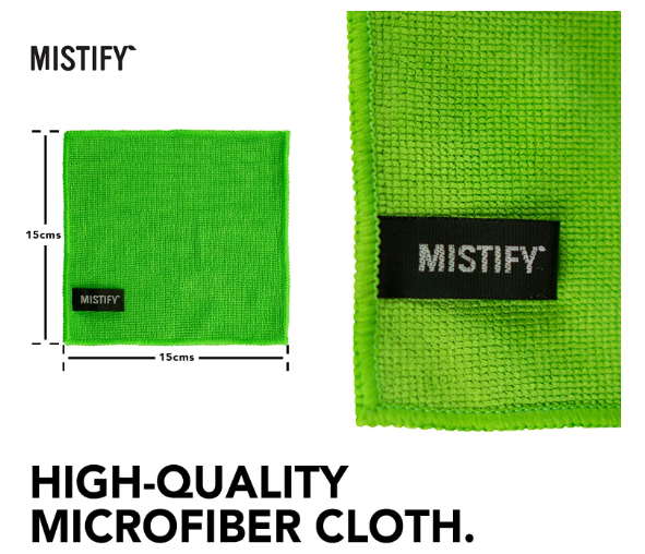 Mistify Natural Screen Cleaner 40ml + Microfibre Cloth