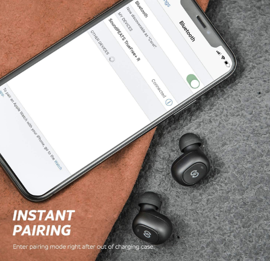 Soundpeats TrueFree PLUS Wireless Earbuds Vortek