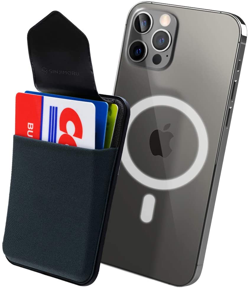 Sinjimoru M-Flap Magnetic Wallet for Apple MagSafe