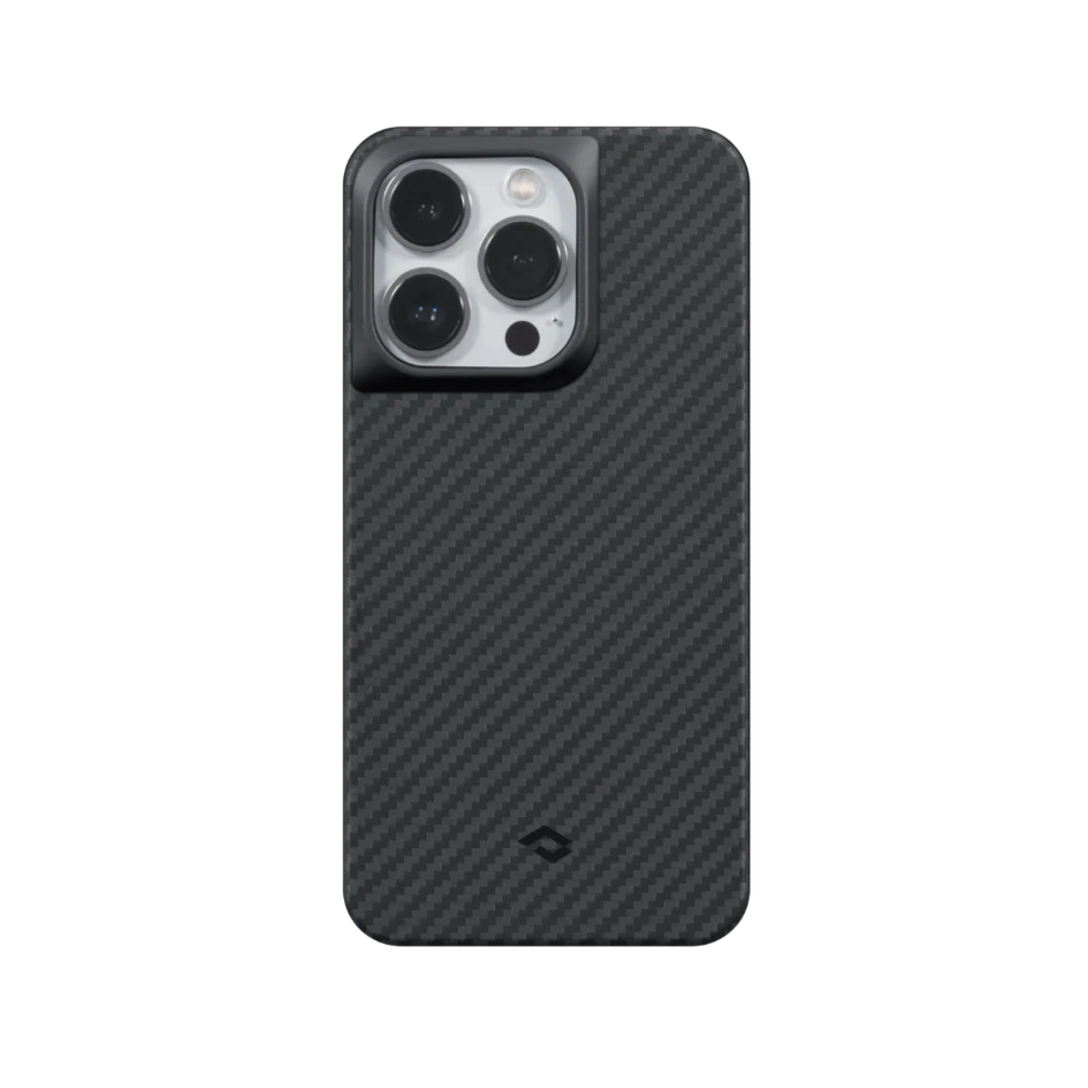 Pitaka iPhone 14 Pro Max MagEZ Case - Black/Grey Twill
