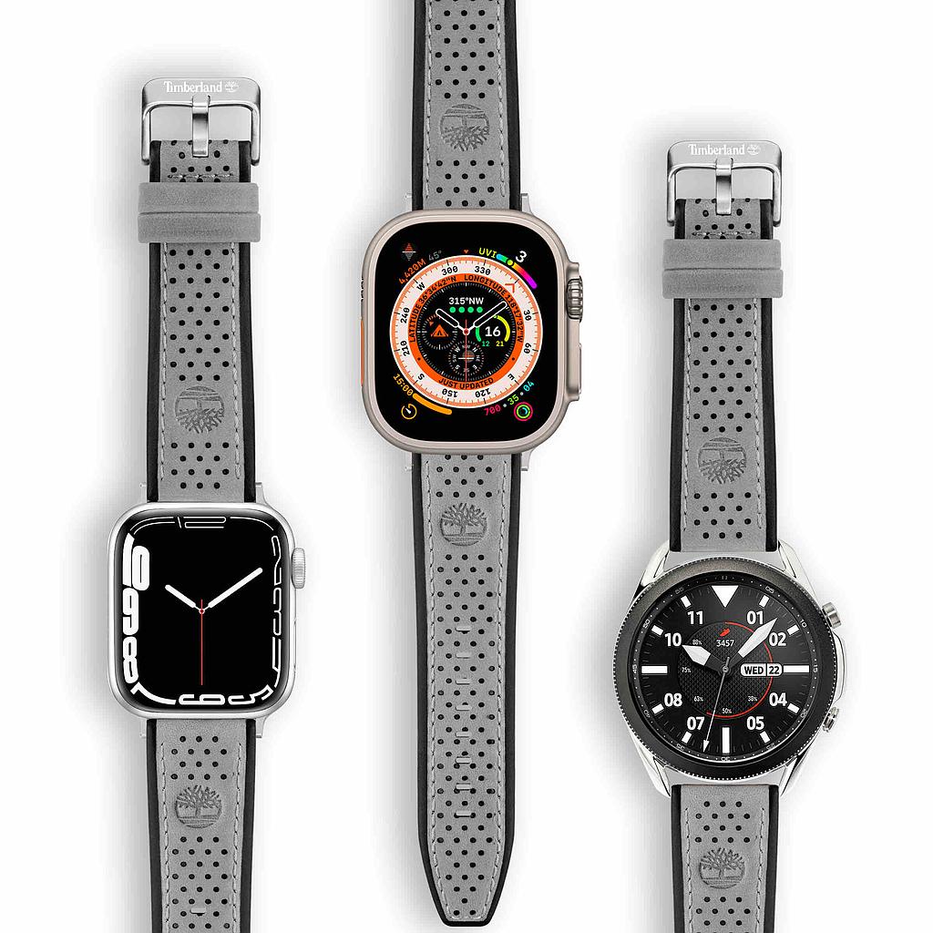 Timberland Attleboro Apple Watch Ultra/42/44/45/49 , Smart watch 22mm Leather Strap