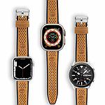 Timberland Attleboro Apple Watch Ultra/42/44/45/49 , Smart watch 22mm Leather Strap