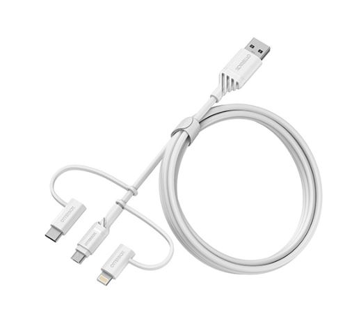 OtterBox 3in1 USBA-Micro/Lightning/USBC Cable - (Online Packaging)