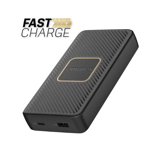 OtterBox Power Bank 15K MAH USB A&C 18W USB-PD + WIRELESS 10W - (Online Packaging)