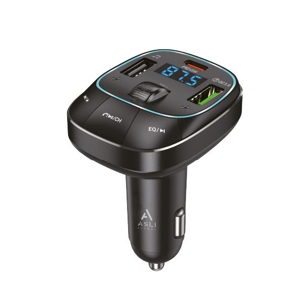 Asli Global Thundervolt Car Wireless Fm Transmitter