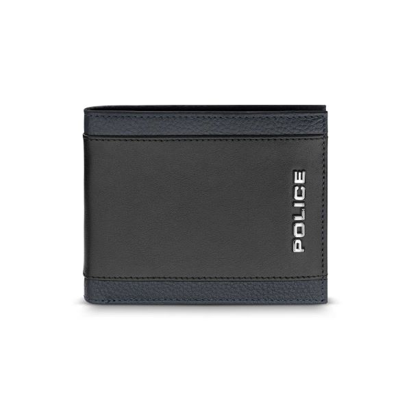 Police Avon Mens leather Wallet in Two Tone leather 11x9 cm