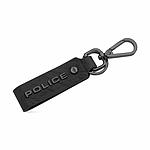 Police Leather Keyring Droid