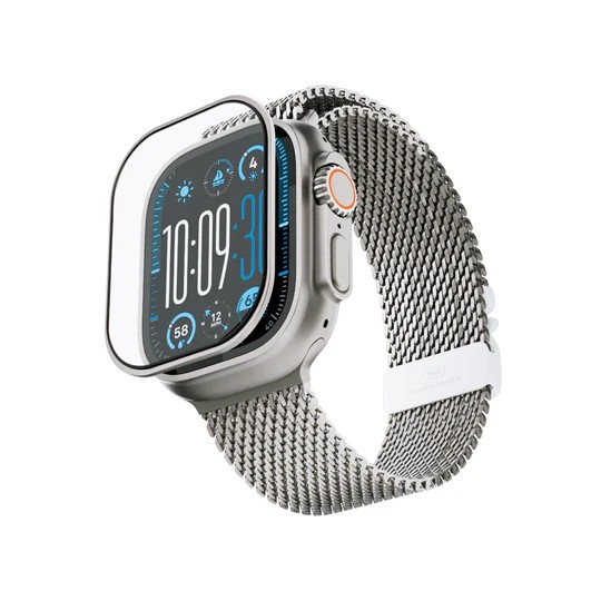 LZEL Zentrix Shield Titanium Edge Screen Protector For 49mm Watch