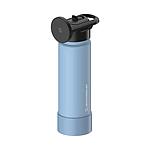 Scosche MagicMount Flask 22oz Stainless Steel Insulated Water Bottle with Magnetic Cell Phone Holder and Tripod Phone Mount Stand Compatible w/ MagSafe