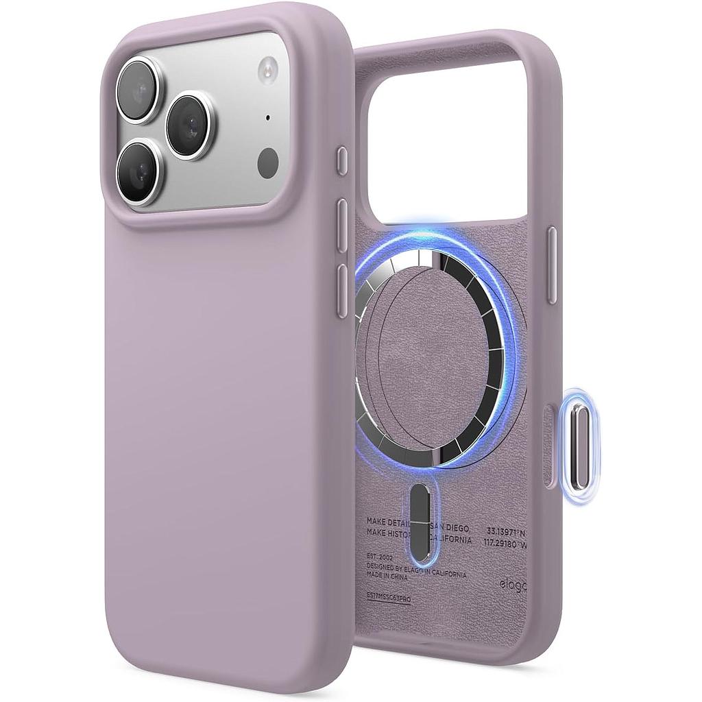 Elago iPhone 18 Pro/17 Pro Magnetic Silicone Case (Camera Control Key Included)