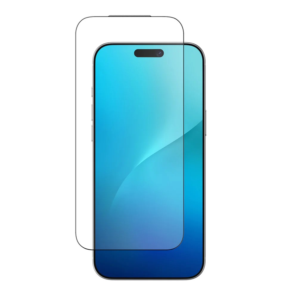 AMAZINGTHING IPHONE 17 PRO 6.3 3D FULLY COVERED VISION DUST FILTER TITAN CLEAR GLASS