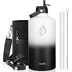 Buzio Duet Series Gallon Bottle with 2 Lids and Sleeve 3.8L