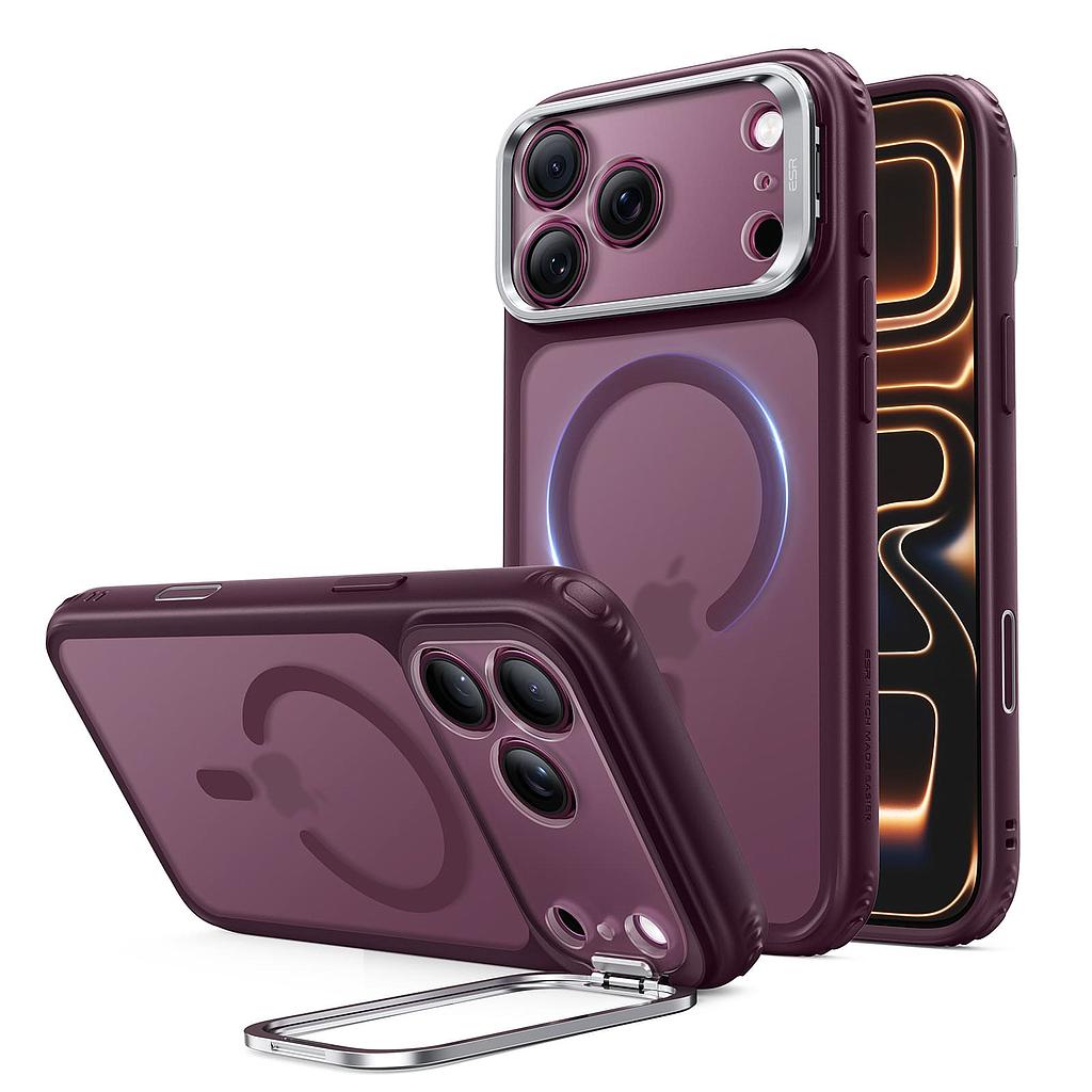 ESR iPhone 18 Pro / 17 Pro Classic Hybrid Magnetic Case (Camera Control,Stash Stand)
