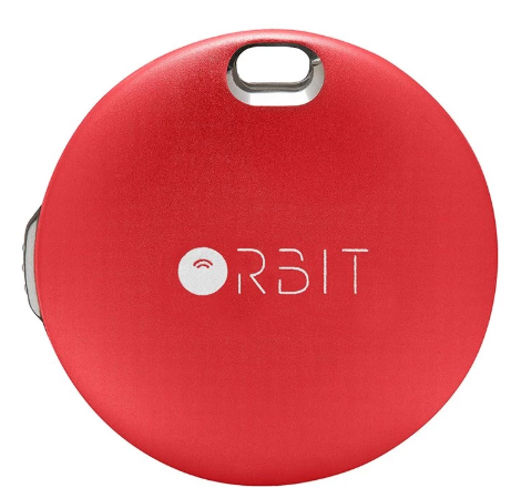 Orbit Bluetooth Key Finder - Candy Red