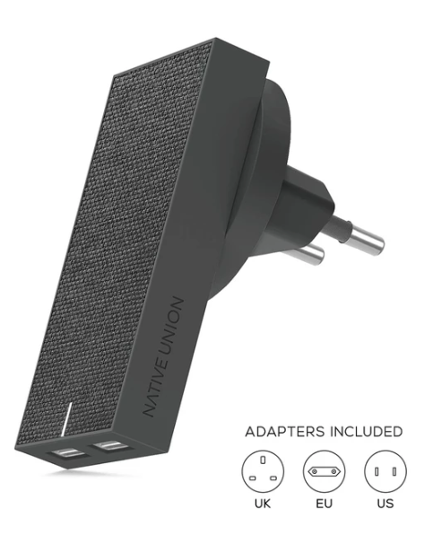 Native Smart Charger - Dual USB-A Wall Charger (International)