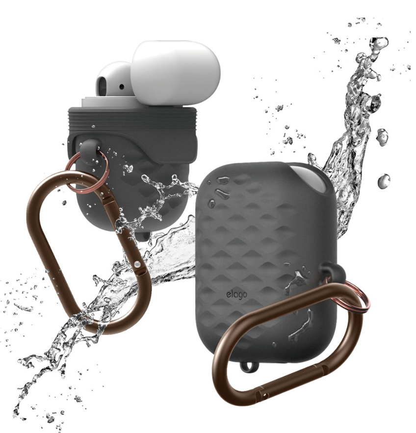 Elago AirPods 1&2 Waterproof Hang Active Case	 		