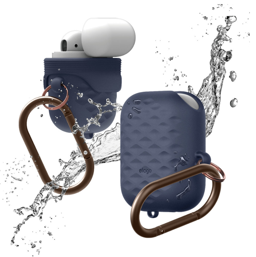 Elago AirPods 1&2 Waterproof Hang Active Case	 		