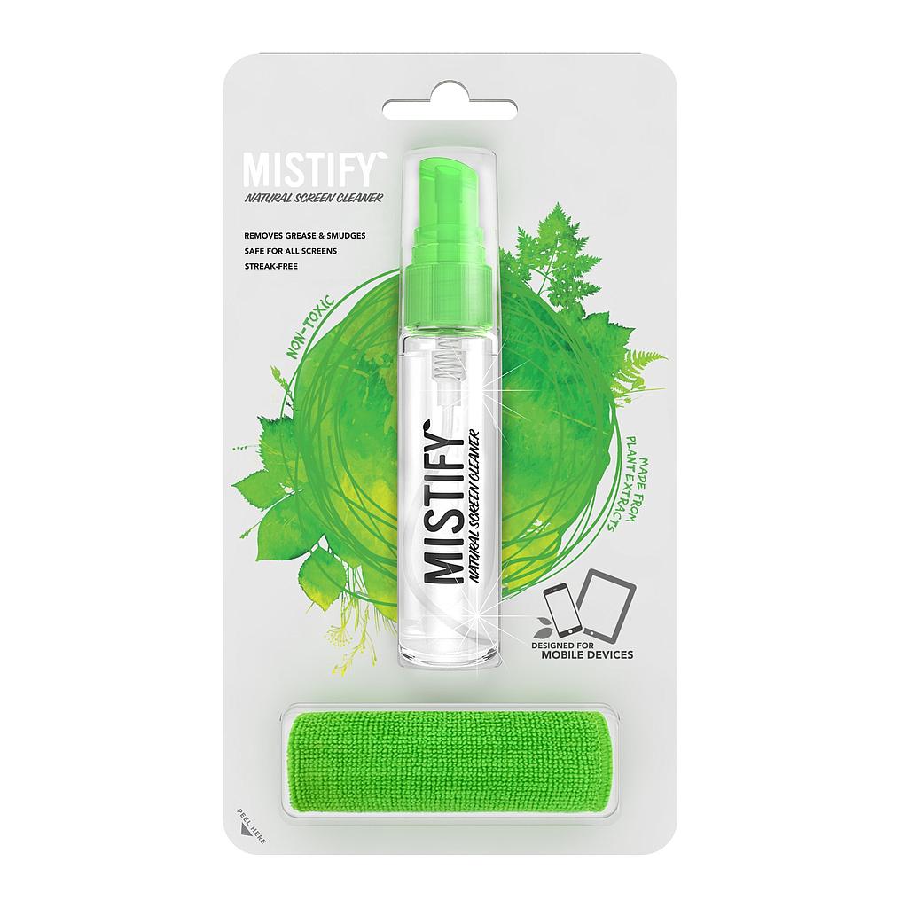 Mistify 40 ml Natural Screen Cleaner and Microfibre Cloth