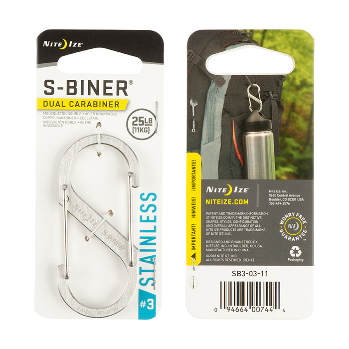NiteIze S-Biner® Stainless Steel Dual Carabiner #3