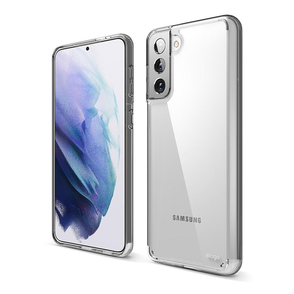 Elago Samsung Galaxy S21 Plus Hybrid Case - Transparent