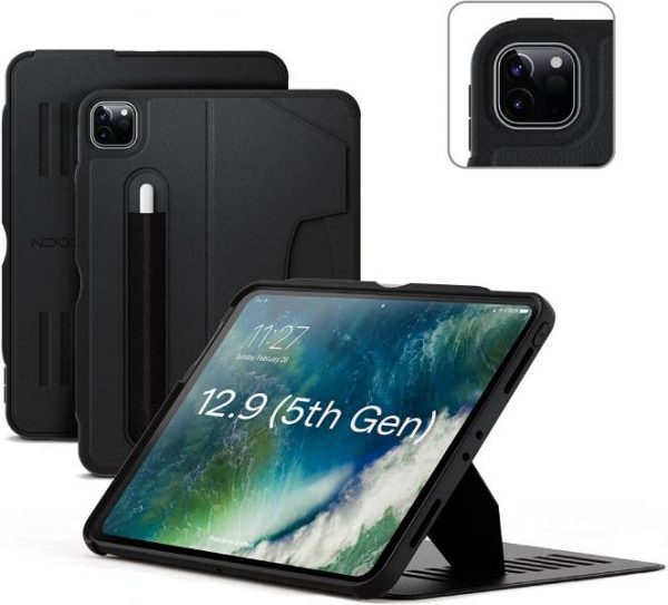 Zugu Case iPad Pro 12.9" Gen 6/5/4/3 (2018-2022) - Black