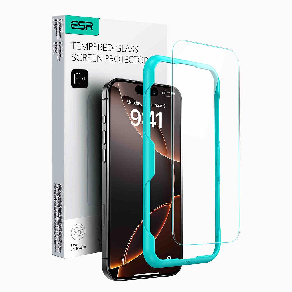 ESR iPhone 16 Pro Tempered-Glass Screen Protector