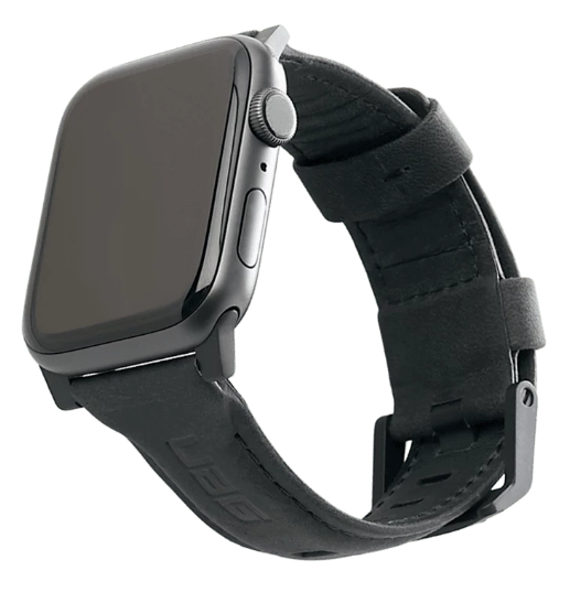 UAG Apple Watch 45mm/44mm/42mm/Ultra Leather Strap - (Online Packaging) 