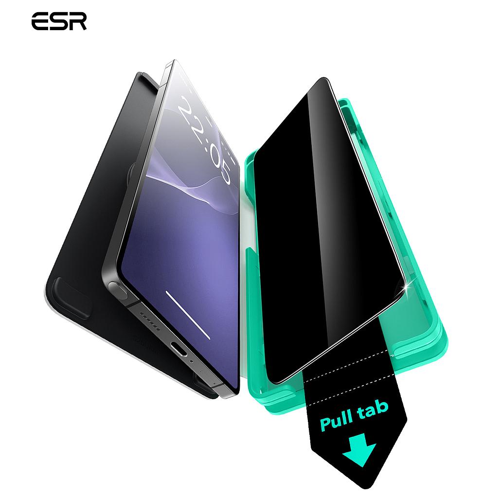 ESR Galaxy S25 Ultra Privacy Tempered Glass - Black, 1 pack