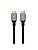  LZEL CELERIS POWER STREAM FABRIC BRAIDED HDMI TO HDMI CABLE 2M BLACK