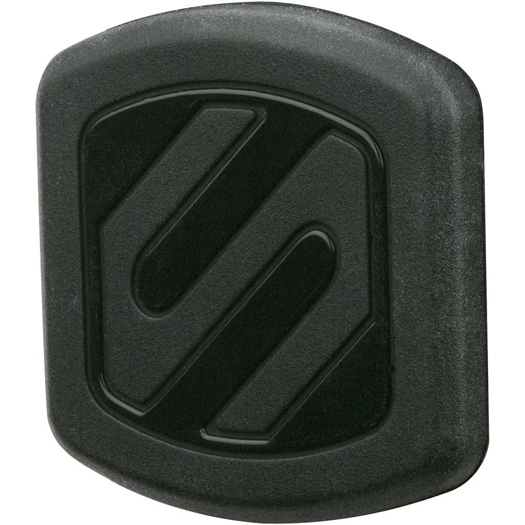 Scosche MagicMount Universal Magnetic Flush Mount Phone Holder for Car or Home, Phone and GPS Mount - Black - (Online Packaging)