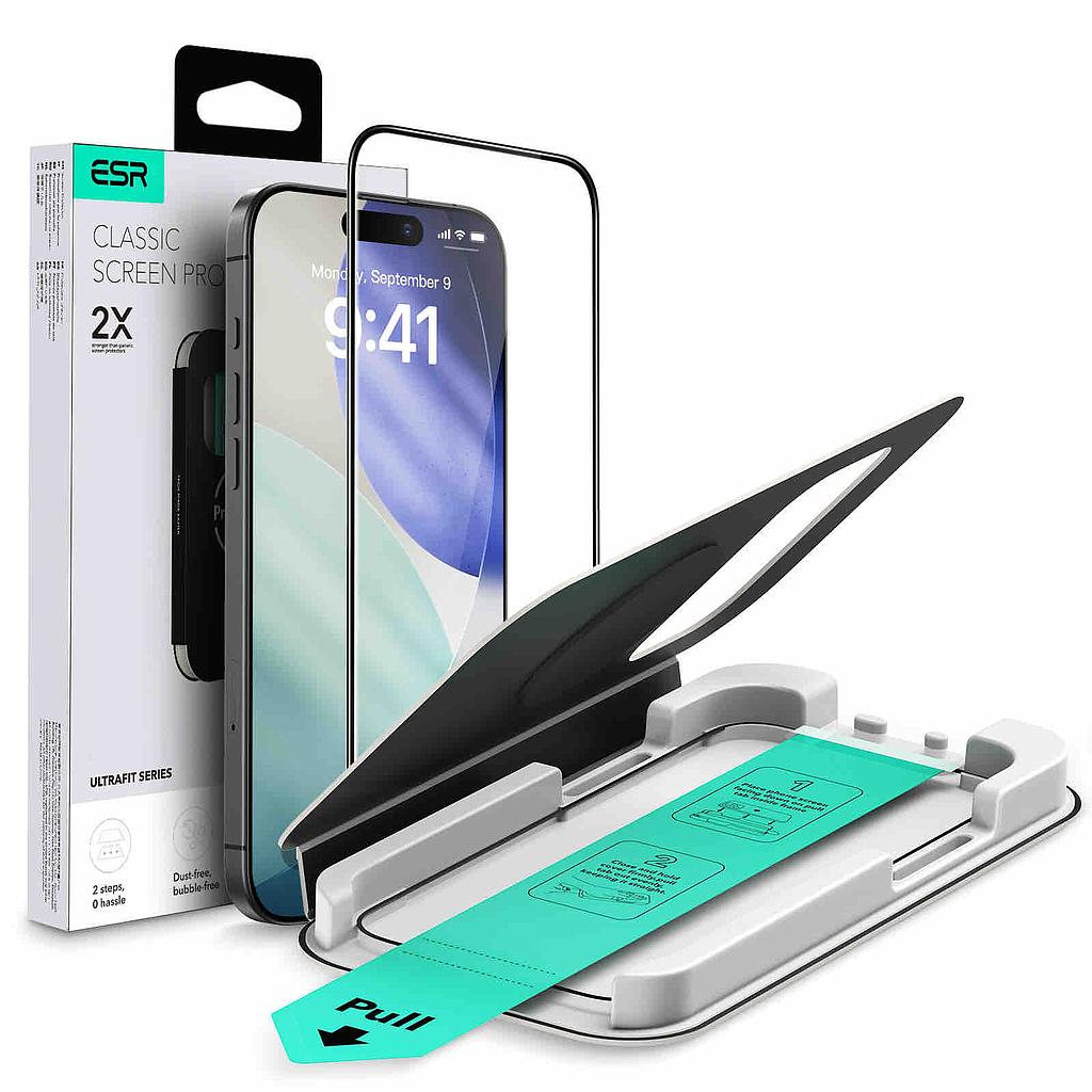 ESR iPhone 17 Pro Tempered Glass Screen Protector