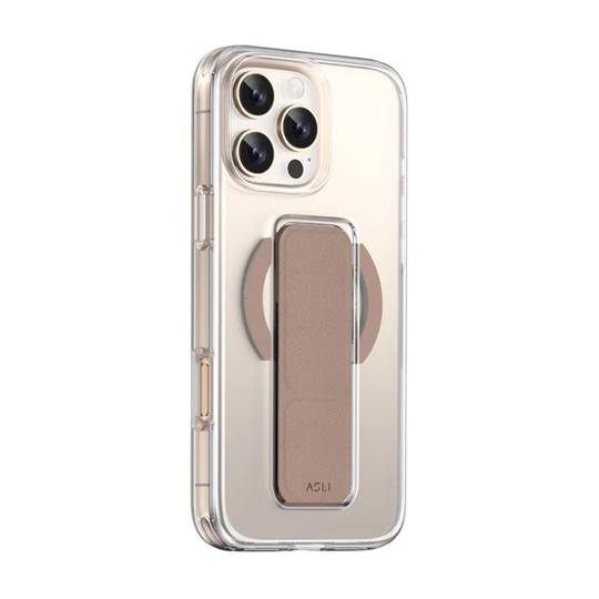Asli iPhone 16 Pro Max Leather Grip Case 